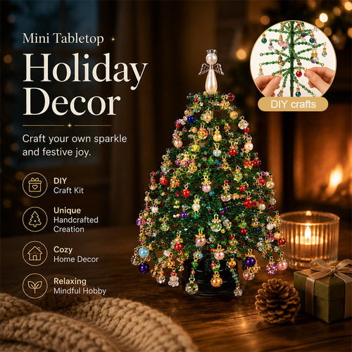🎄DIY Light-Up Beaded Christmas Tree Kit