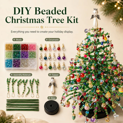 🎄DIY Light-Up Beaded Christmas Tree Kit