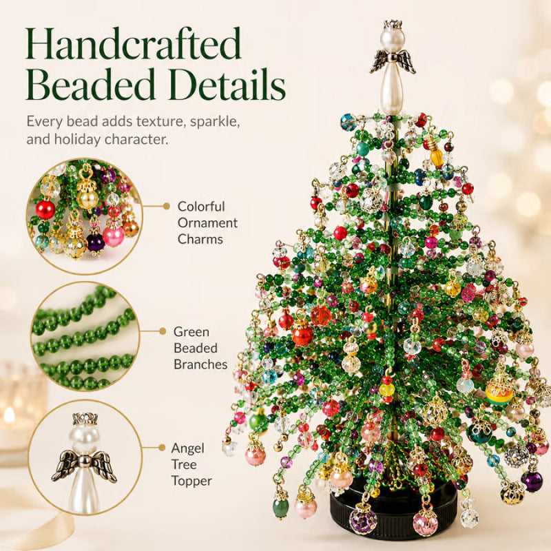 🎄DIY Light-Up Beaded Christmas Tree Kit