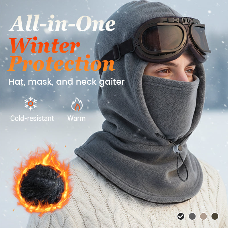 🤠Thermal Balaclava Face Mask with Drawstring（副本）